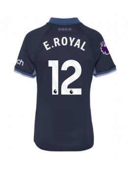 Billige Tottenham Hotspur Emerson Royal #12 Bortedrakt Dame 2023-24 Kortermet